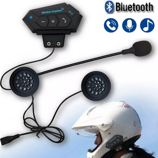 Auricular Audifono Casco Moto Bluetooth