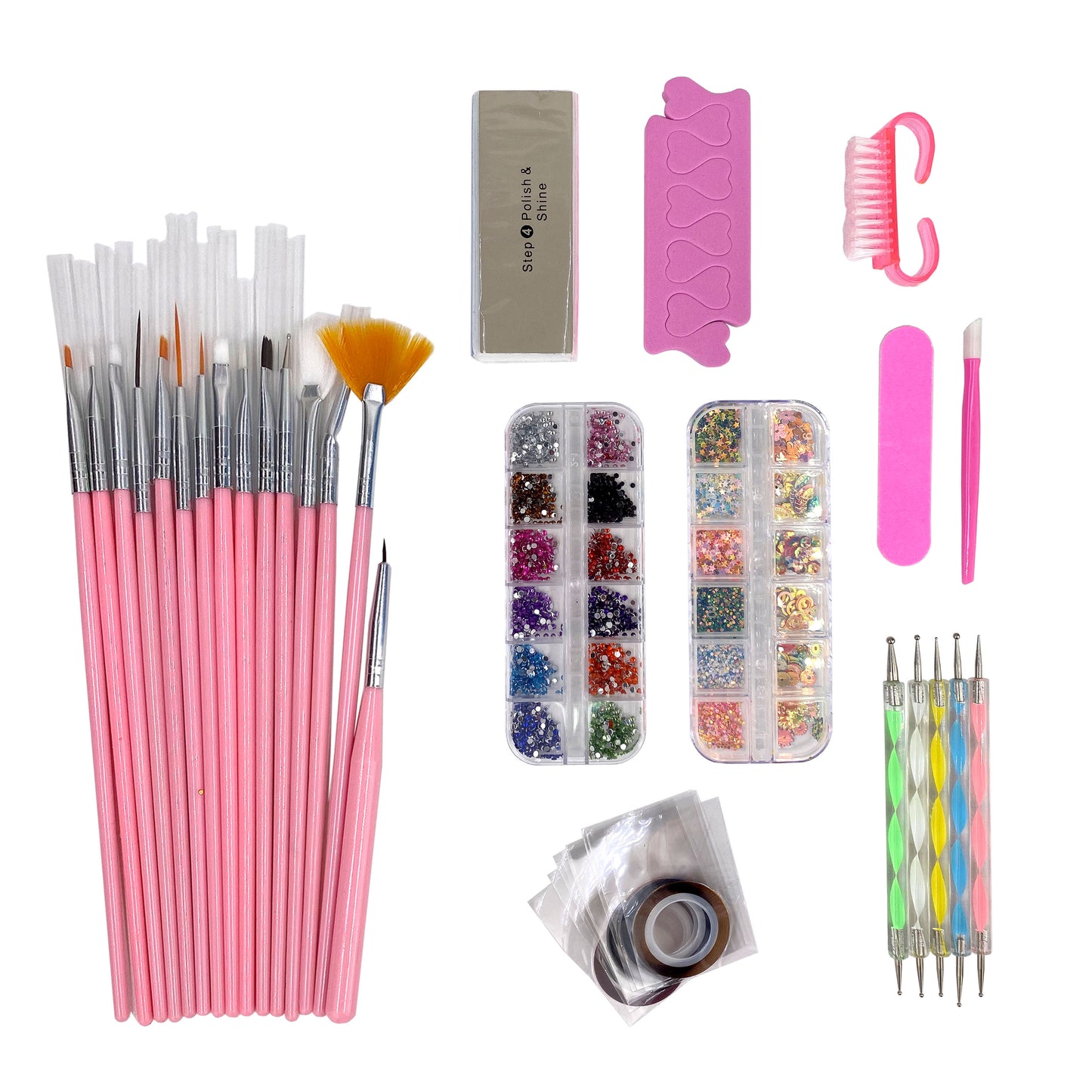 Set De Manicure Uñas Kit Herramientas